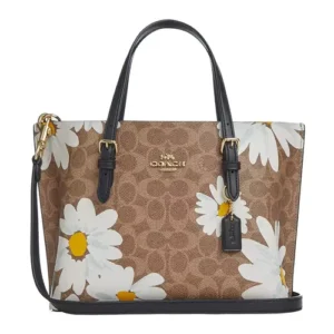 Túi Xách Tay Nữ Coach Mollie Tote Bag 25 In Signature Canvas With Floral Print CZ592